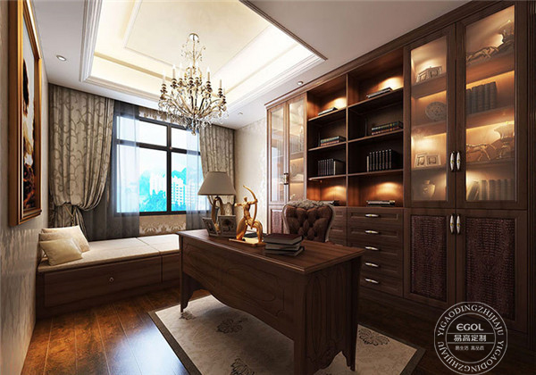 簡歐書房&mdash;點到為止的精簡美