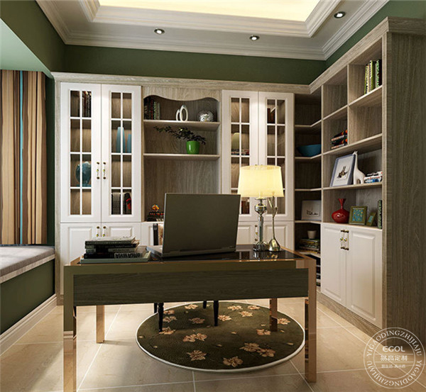 簡歐書房&mdash;點到為止的精簡美