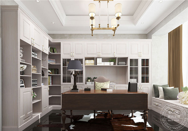 簡歐書房&mdash;點到為止的精簡美