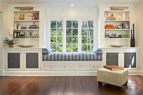 飄窗柜子怎么做才好看？
