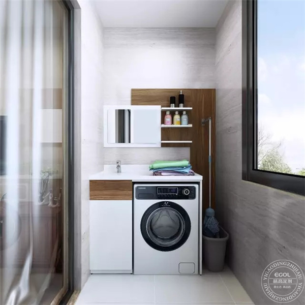 陽(yáng)臺(tái)可以怎樣定制收納柜？