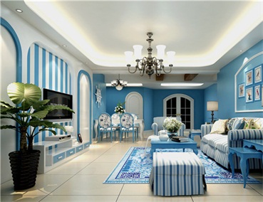 地中海風(fēng)格軟裝搭配該注意什么呢？