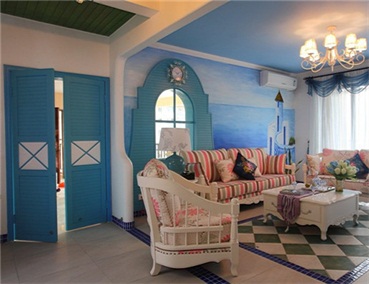 地中海裝修風格：純美色彩，浪漫風情