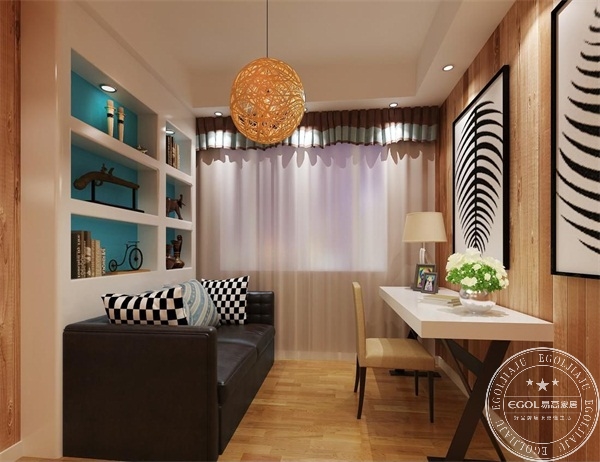 定制書柜效果圖