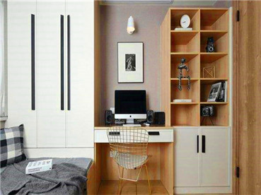 書柜書桌一體化設(shè)計怎么樣？