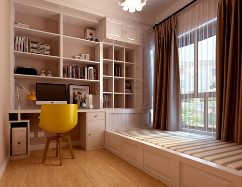  小戶型怎么設(shè)計(jì)書房？小戶型可以定制書柜嗎？