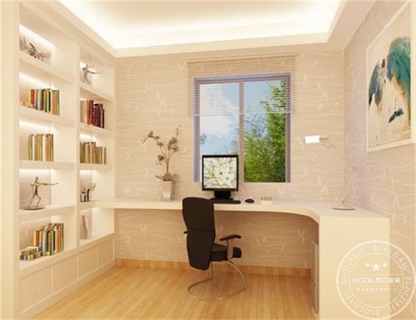 書房設(shè)計效果圖