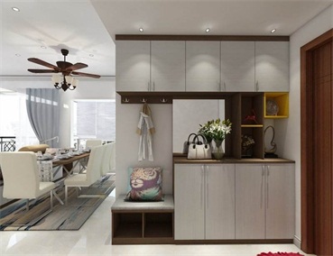 玄關(guān)定制鞋柜怎樣設(shè)計(jì)？