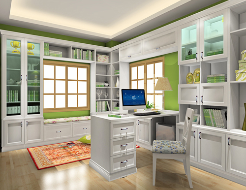  書(shū)房定制書(shū)柜要注意什么？定制書(shū)柜款式怎么選？