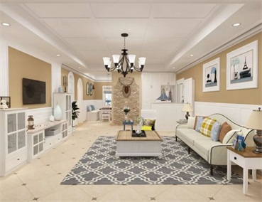 合肥案例：三房兩室家居裝修，給你一個(gè)溫馨的家