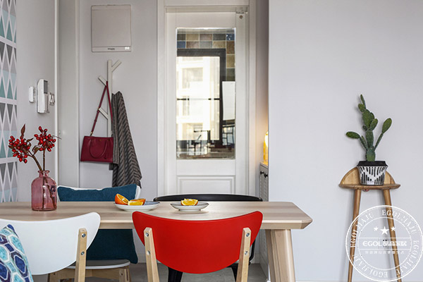 78m&sup2;原木兩居室，簡(jiǎn)約又浪漫